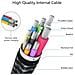 Usb A Usb C C Cavo 2m Usb Type C 100w 20v 5a Pd Di Ricarica Rapida Data Cable Con E-mark Chip Per Macbook Macbook Pro Ipad Pro 2018 Macbook Air Chromebook Pixel Galaxy S8 S8 - Foto miniatura 4