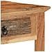 Scrivania 110x50x75 Cm In Legno Massello Di Recupero - Foto miniatura 8