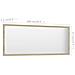 Specchio da Bagno Rovere Sonoma 100x1,5x37 cm Legno Multistrato - Foto miniatura 5