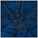 Ombrellone a 4 Livelli con Palo in Alluminio Azzurro 3x3 m - Foto miniatura 3