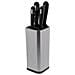 Ceppo Di 4 Coltelli In Acciaio Inox Satinato - Dh027000x35196 - Foto miniatura 1