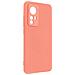 Cover Xiaomi 12 Pro Silicone Semi-rigido Soft-touch Rosa Pesca - Foto miniatura 4