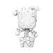 Marvel Holiday Pop! Marvel Vinyl Figure Groot (diy) 9 Cm - Foto miniatura 1