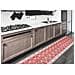 Tappeto Passatoia Tessuto Jacquard Linea Emozioni Dis Floreale Frizzy Rosso 57x90 Rosso - Foto miniatura 5