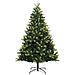 Albero Di Natale Artificiale Incernierato Con Base 120 Cm - Foto miniatura 2