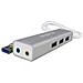 Scheda Audio Esterna Appusb51hub Usb 3.0 3.5 Mm Grigio - Foto miniatura 3
