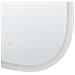 Specchio Da Bagno Con Luce Led Bethune 58 Cm 78 Cm Argento - Foto miniatura 5