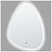 Specchio Da Bagno Con Luce Led Bethune 58 Cm 78 Cm Argento - Foto miniatura 9