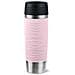 Travel Mug Waves Grande 500 ml Rosa, Acciaio inox - Foto miniatura 1