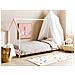 Letto Per Bambini Casa Legno Di Pino Appy 90 X 200 Cm Rosa Pastello - Foto miniatura 1