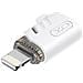 Adattatore Da Micro-usb Femmina A Lightning Maschio Ultra-compatto, Bianco - Foto miniatura 2