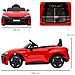 Macchina Elettrica Per Bambini 5 Anni Max Licenza Audi Con Pulsanti, Cinture E Fari, 103x58x41 Cm, Rossa E Nera - Foto miniatura 3