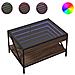 Tavolino Da Salotto Con Led Infinity Rovere Marrone 70x50x38 Cm - Foto miniatura 2