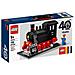 40370 Set Treno 188pcs 40° Anniversario Modello Motore A Vapore, Nero / Rosso - Foto miniatura 2