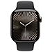 Watch Series 10 Serie 10 GPS + Cellular 42mm Cassa in Titanio color Ardesia con Nero Sport Band - S /M - Foto miniatura 4