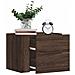 Comodino A Muro Rovere Marrone 45x30x35 Cm - Foto miniatura 3