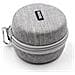 Custodia Protettiva Semirigida In Nylon Per Amazon Echo Dot (gen 2) 9x6x9 Cm. Grigio - Foto miniatura 1
