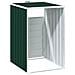 Copribidone con Ruote Bidone Singolo Verde 72x81x115cm Acciaio - Foto miniatura 7