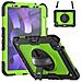 Custodia Regolabile Verde Per Ipad Air 5/4 E Pro 11"" Con Cinghia E Supporto Elegante - Foto miniatura 1
