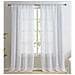 Tende Voile Bianche Trasparenti Con Tasca Per Bastone Per Soggiorno E Camera Da Letto L - Foto miniatura 1