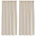 Tende con tende 2 pcs Sabbia Poliestere - Foto miniatura 1