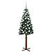 Albero di Natale snodato con 150 LED con supporto Verde 150 cm - Foto miniatura 4