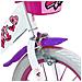 Sch Heart 14'' - Bicicletta Per Bambine (4-6 Anni), Ruote 14'', Telaio Acciao, Con Accessori - Colore Bianco - Foto miniatura 6