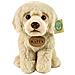 Peluche Cane Labrador Seduto 23 Cm Edizione Eco-friendly Ultra Morbido, Beige - Foto miniatura 2