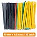 Set Di Connettori Isolati E Tubetti Termorestringenti + Spelafili Automatico Con Crimpatrice - 350 Connettori, 328 Tubetti, Pvc E Rame, 600v, 84-120°c - Foto miniatura 4
