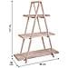 Scaffale Espositiva In Legno Bianco 98x38x127h - Foto miniatura 6