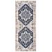 Passatoia Havana Blu In Chenille 100% Poliestere 80x200 Cm - Foto miniatura 1