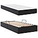 Letto con contenitore e materasso 2 pcs Nero Pelle - Foto miniatura 8