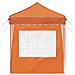 Tenda per feste a pop-up 195 x 195 x 245 cm Arancione - Foto miniatura 7