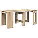 Tavolo da Pranzo 180 x 85 x 75 cm Legno ingegnerizzato - Foto miniatura 1