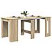 Tavolo da Pranzo 180 x 85 x 75 cm Legno ingegnerizzato - Foto miniatura 3