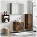 Set di mobili per il bagno 4 pcs Rovere Fumo - Foto miniatura 4