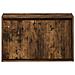 Mobiletto per Scarpe da Muro ARNHEM 71 x 17 x 43 cm Rovere Fumo - Foto miniatura 4