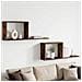 Scaffali flottanti 2 pz Rovere Fumo 80 x 15 x 30 cm - Foto miniatura 2