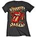 Rolling Stones (The) - Tongue & Stars Charcoal (T-Shirt Donna Tg. M)  - Foto miniatura 1