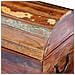 Cofanetto Cassa In Legno Anticato Massello - Foto miniatura 8