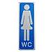 Etichetta Wc Donne 5x15 - Foto miniatura 1