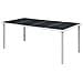 Tavolo Da Pranzo Per Esterni 190x90x74 Cm Nero - Foto miniatura 1