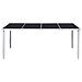 Tavolo Da Pranzo Per Esterni 190x90x74 Cm Nero - Foto miniatura 2