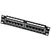 ver Pannello Patch 12 Porte, 10'', 1u, Cat5e Utp Nero - Foto miniatura 4