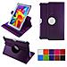 Custodia Per Samsung Galaxy Tab 10.1 N Gt-p7500 Gt-p7501 Gt-p7510 Gt-p7511, Tab 2 10.1 P5100 P5110 Smart 360° Gradi Di Rotazione Cover Supporto Protezione Case | Colore Viola - Foto miniatura 1