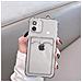 Cover Iphone 11 Con Porta Carte Tpu Trasparente - Foto miniatura 10