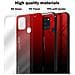 Custodia Compatibile Con Samsung Galaxy A21s In Rosso - Nero - Coperchio Protettivo Bicolore In Vetro Temperato E Silicone Tpu - Foto miniatura 7