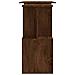 Scrivania Angolare Rovere Marrone 200x50x76cm Legno Multistrato - Foto miniatura 2
