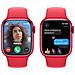 Watch Series 9 GPS + Cellular Cassa 41m in Alluminio (PRODUCT) RED con Cinturino Sport Band (PRODUCT) RED - S /M - Foto miniatura 4