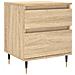 Comodino Rovere Sonoma 40x35x50 Cm In Legno Multistrato - Foto miniatura 2